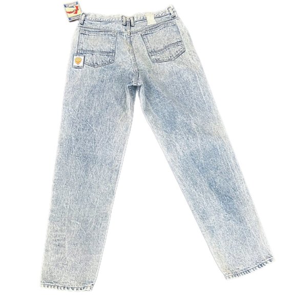 Vintage NWT Pepsi Apparel Acid Wash High Rise Jeans | Size 38x24 - Picture 11 of 11